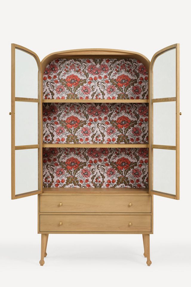 Moretti Oak Curio Cabinet #2