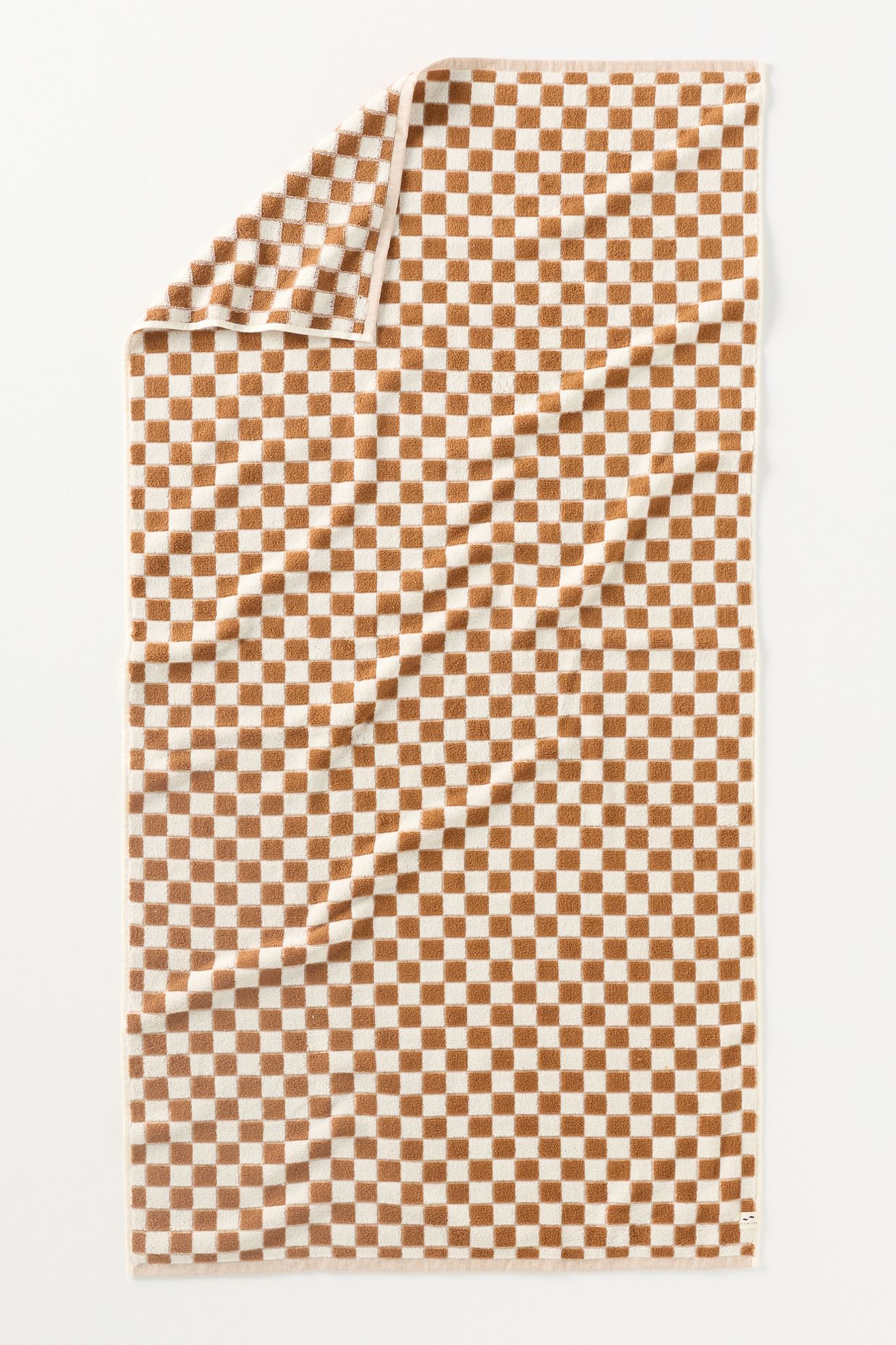 Slowtide Mate Bath Towel Collection - Brown, Hand Towel