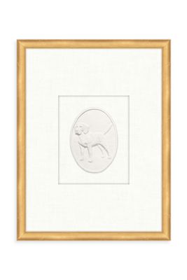 Dog Cameo Wall Art