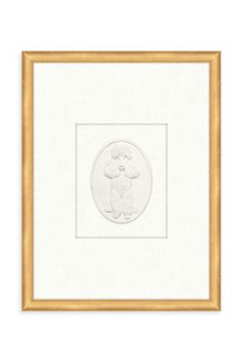 Dog Cameo Wall Art