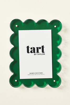 Tart By Taylor Acrylic Scalloped Picture Frame