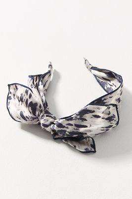 BY ANTHROPOLOGIE TIE-DYE BOW HEADBAND 