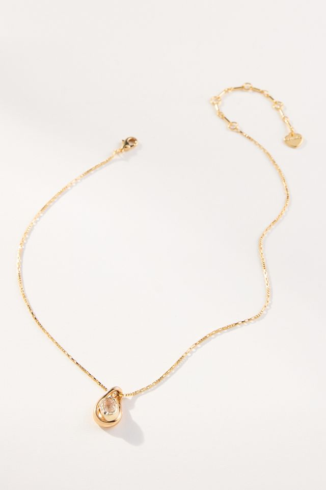 Bean Pendant Necklace #2