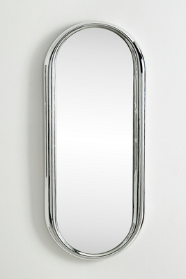 Anthropologie Chantal Curved Metallic Wall Mirror