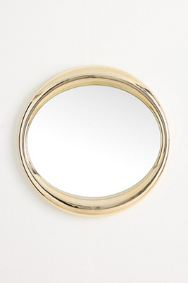 Chantel Curved Metallic Wall Mirror