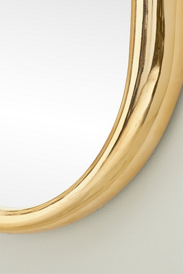 Chantel Curved Metallic Wall Mirror - Thumbnail 4