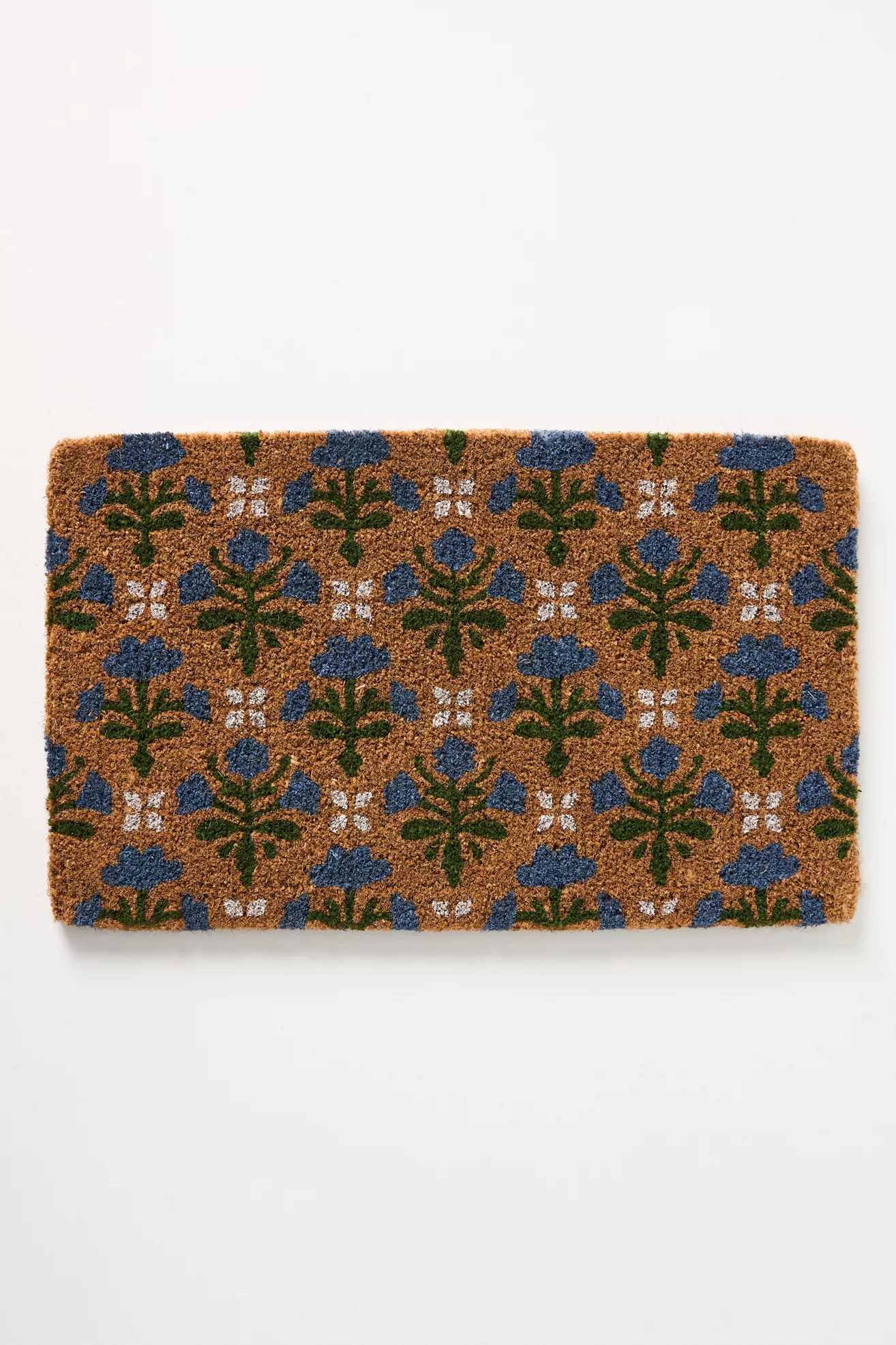 Laura Block Printed Coir Doormat