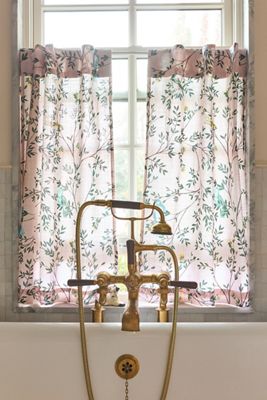 Costanza Woven Stripe Cotton Curtain