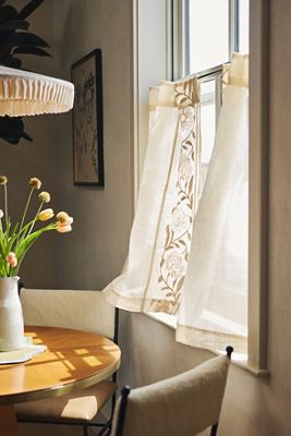 Costanza Woven Stripe Cotton Curtain
