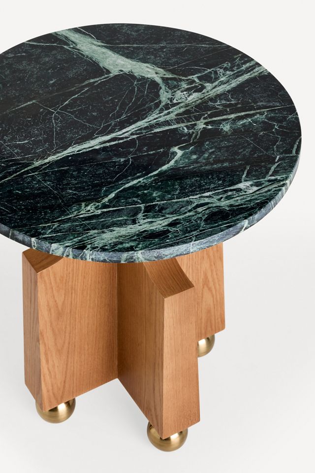 Perry Marble Round Side Table #2