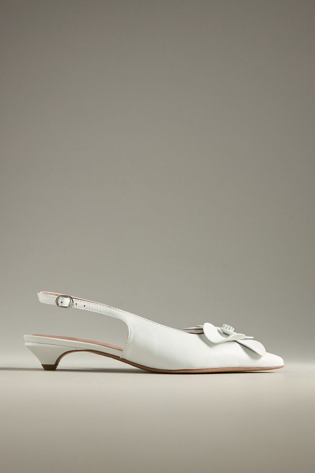 Maeve Floral Slingback Heels #4