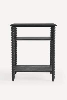 Anthropologie Bobbin Side Table In Black