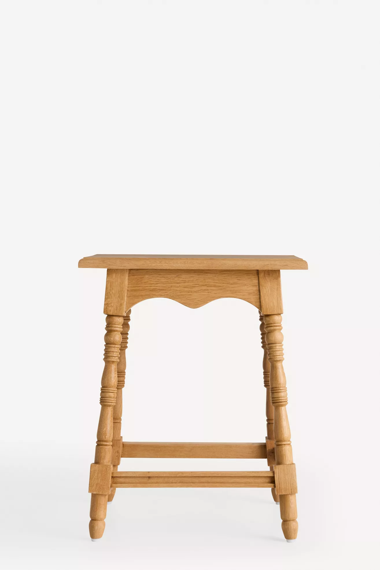Clara Wood Side Table - thumbnail 2