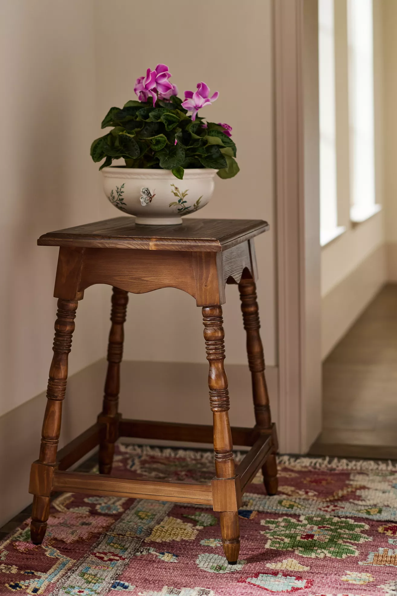 Clara Wood Side Table - thumbnail 7