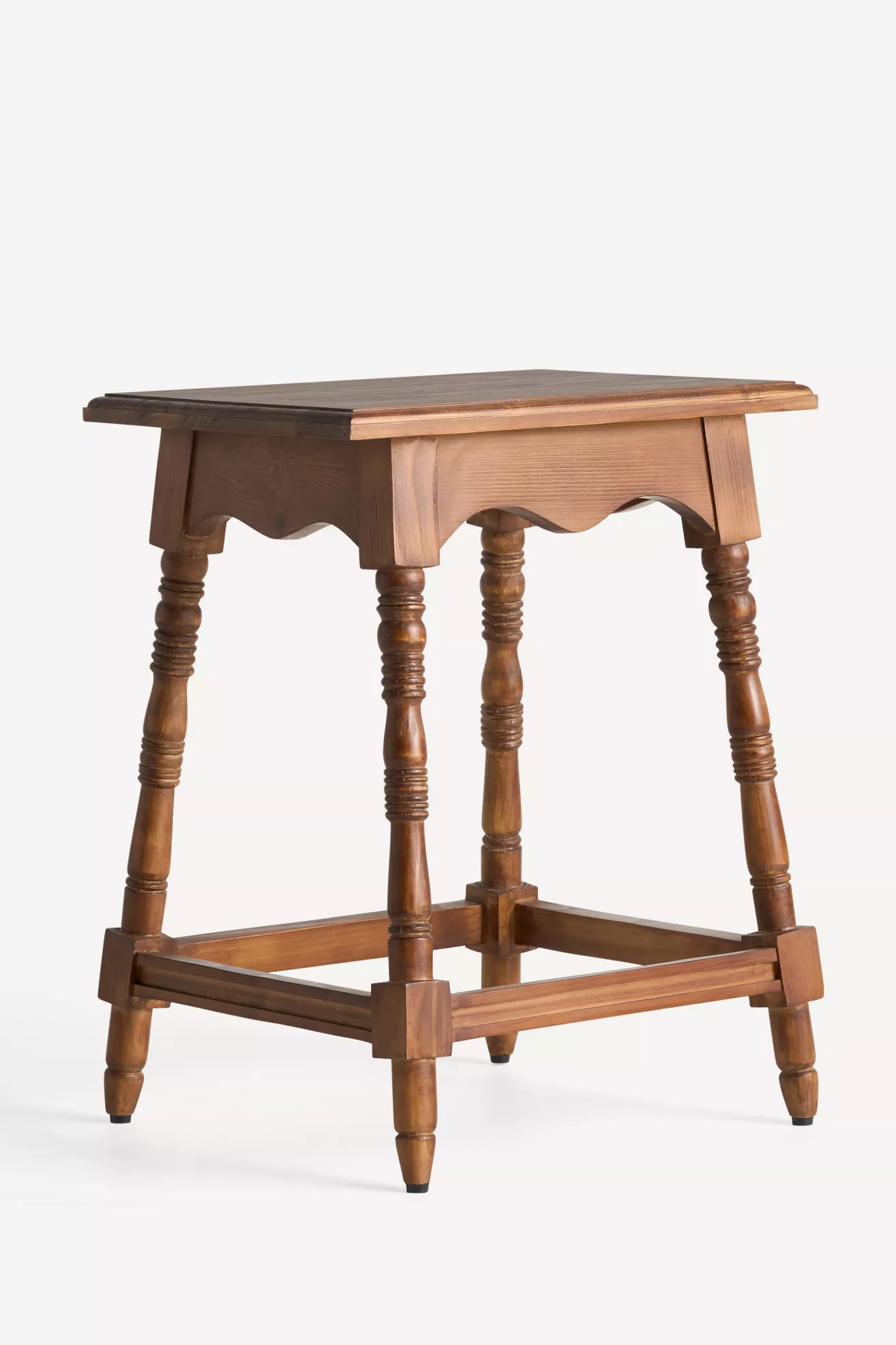 Clara Wood Side Table - thumbnail 9