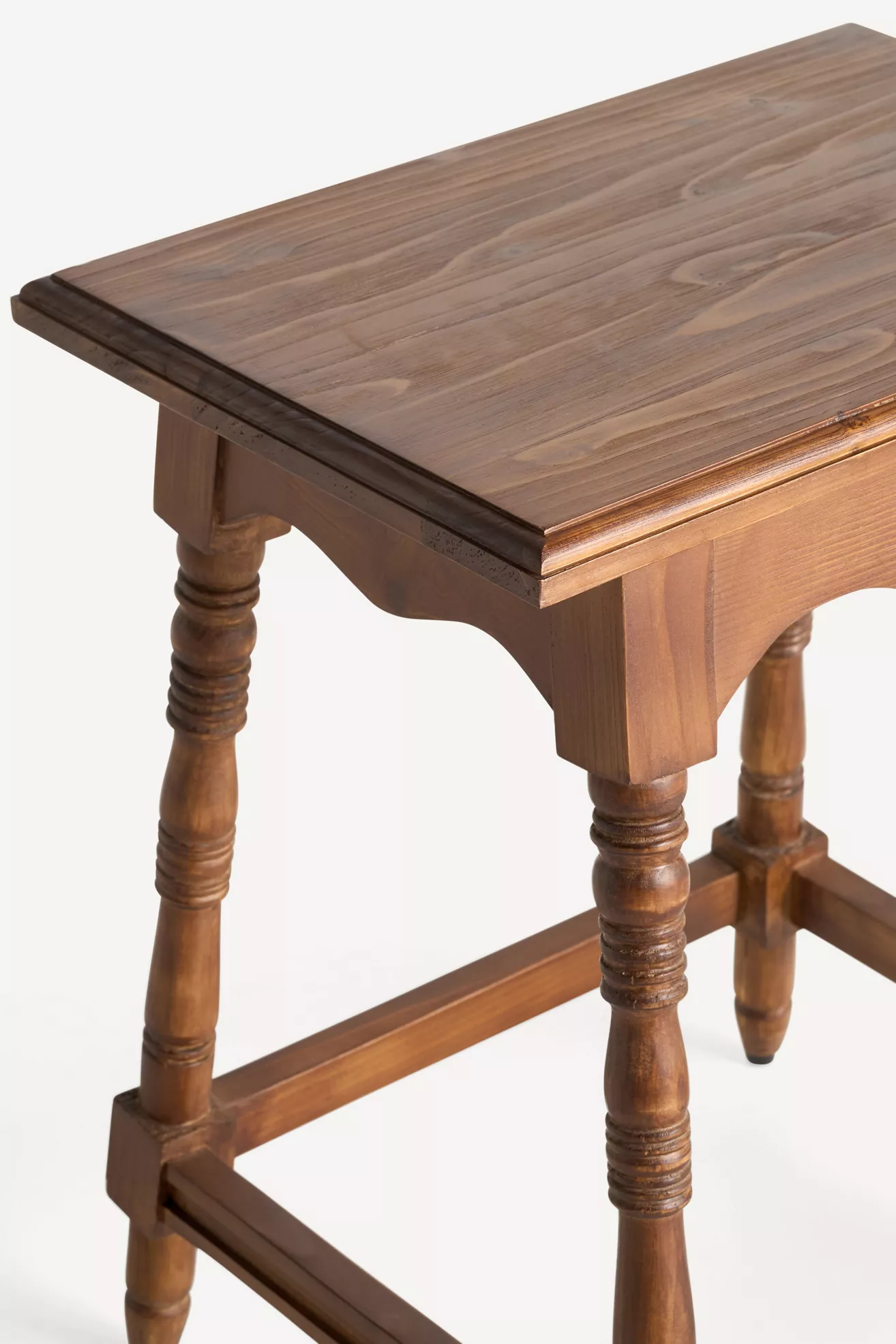 Clara Wood Side Table - thumbnail 10