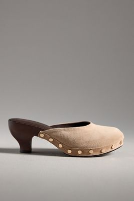 Vicenza Wooden Mule Heels | Anthropologie