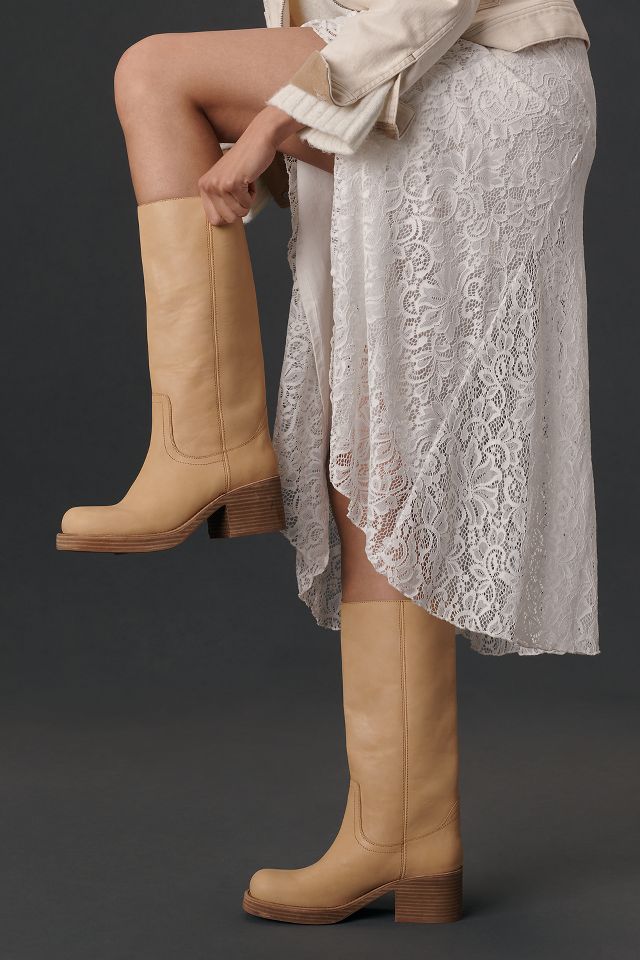 Jeffrey Campbell Reflect Tall Pull On Boots Anthropologie