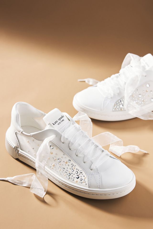 Kate Spade Tori Crystal Embellished Sneakers #1