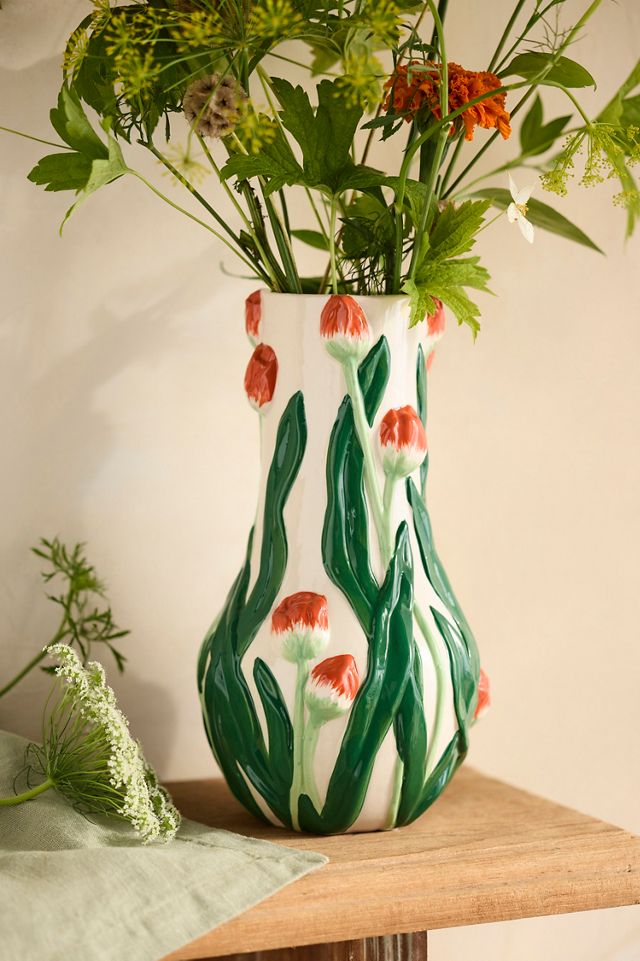 Ceramic Tulip Vase #1