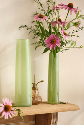 Terrain Xandra Column Vase In Green