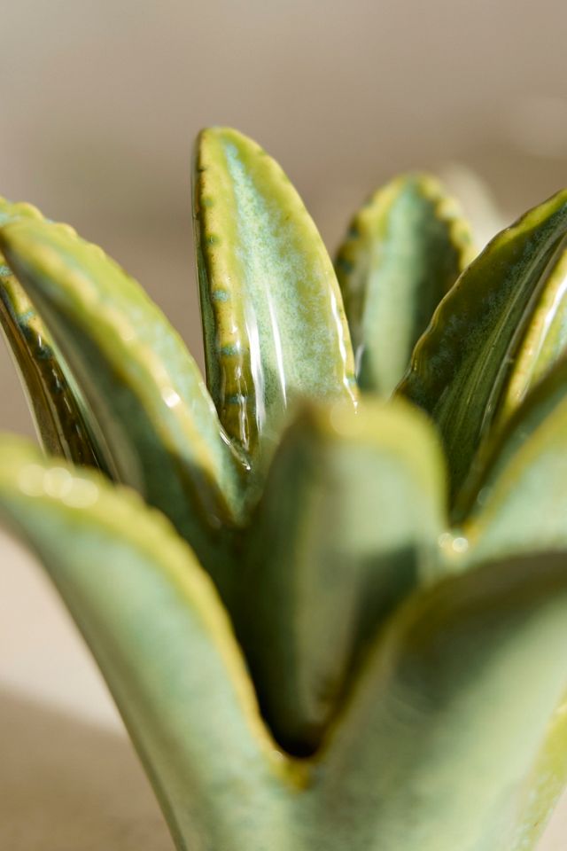 Aloe Ceramic Taper Holder #2