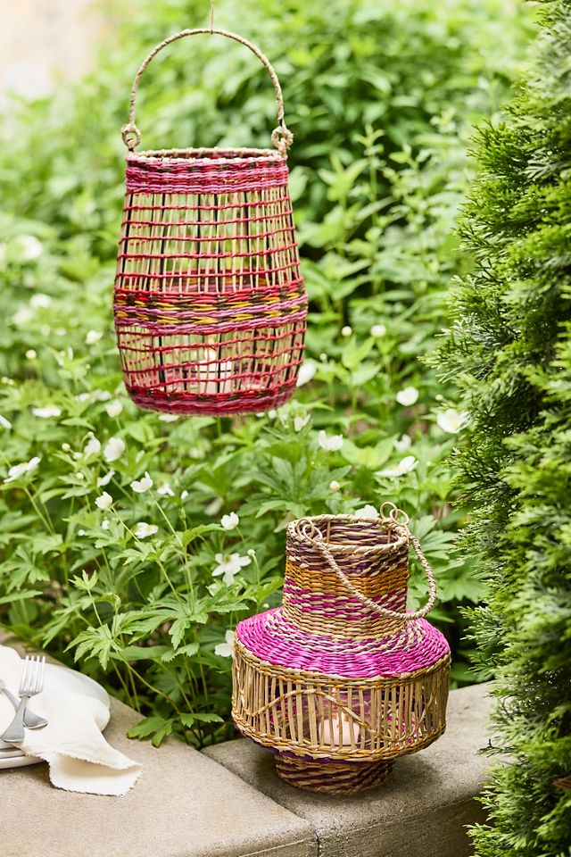 Colorful Seagrass Lantern