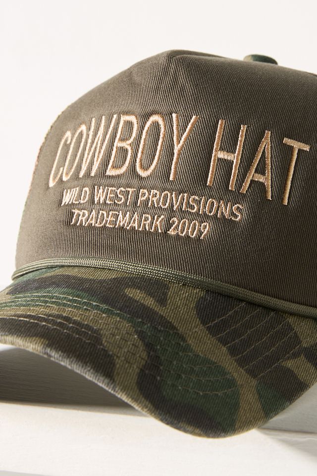 Worn/West Camo Trucker Hat #2