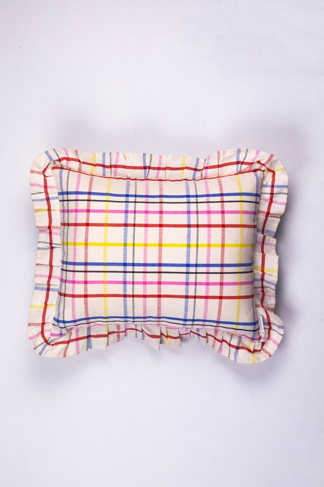 Archive New York Vera Plaid Pillow #1