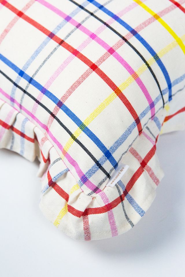 Archive New York Vera Plaid Pillow #2