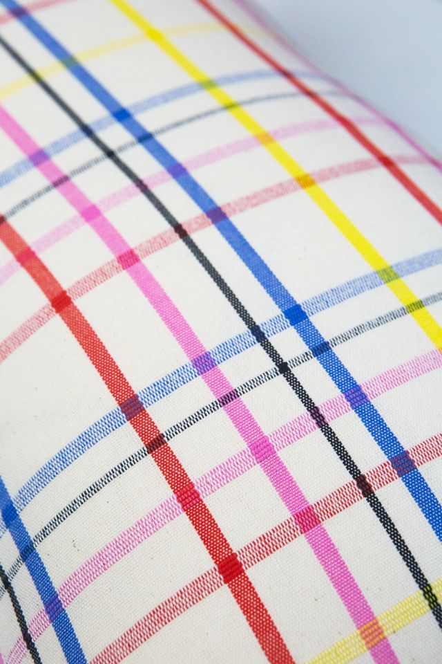 Archive New York Vera Plaid Pillow #3