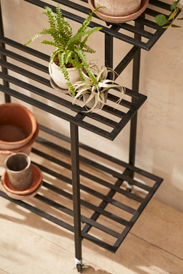 Terrain Iron Shelf Plant Stand - Thumbnail 3