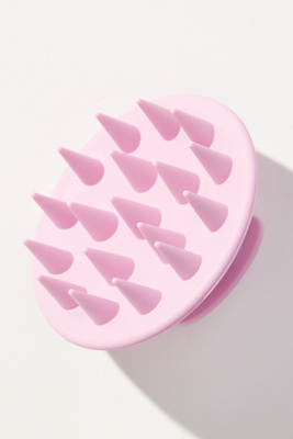 By Anthropologie Silicone Scalp Massager In Pink