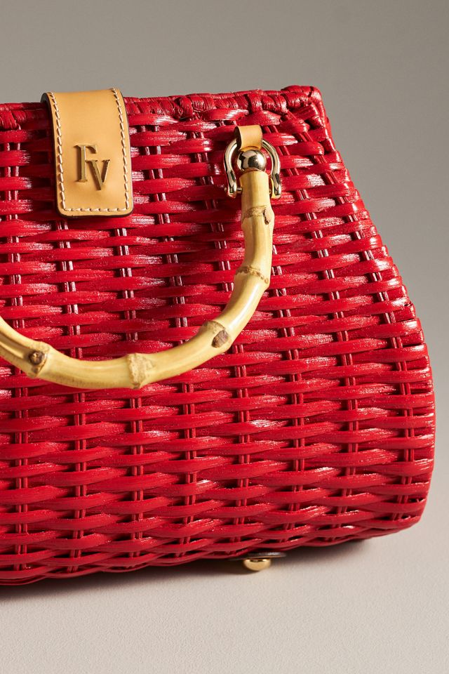 Frances Valentine Wicker Basket Bag #2