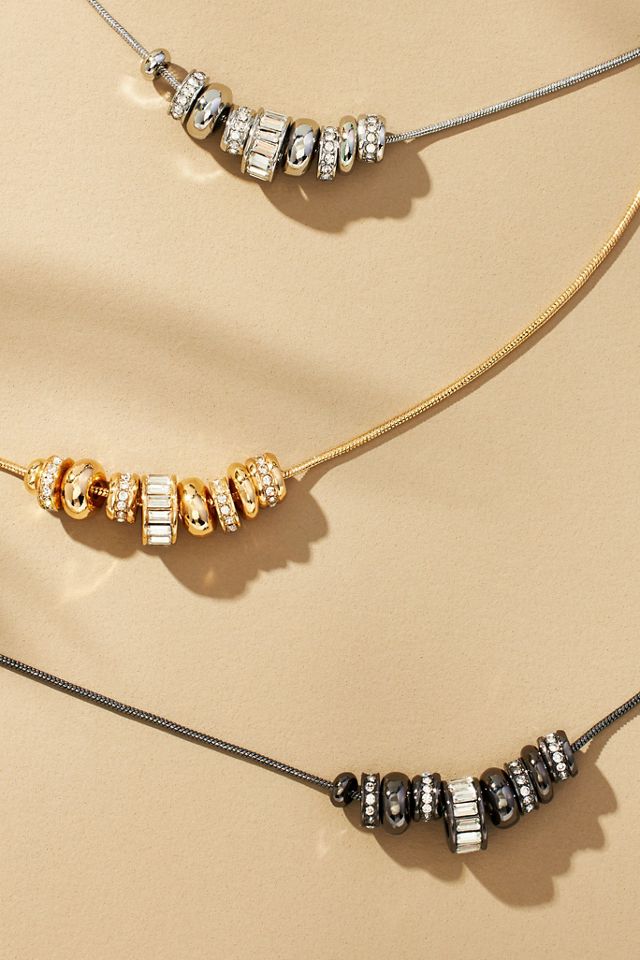 Rondell Beaded Necklace #3