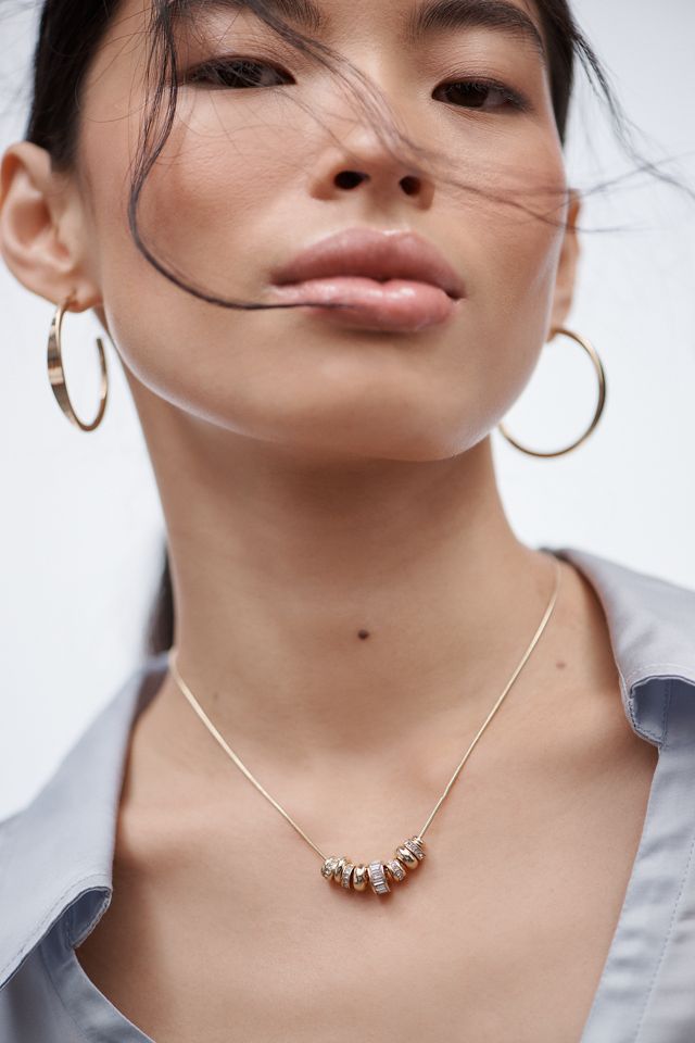 Rondell Beaded Necklace #1
