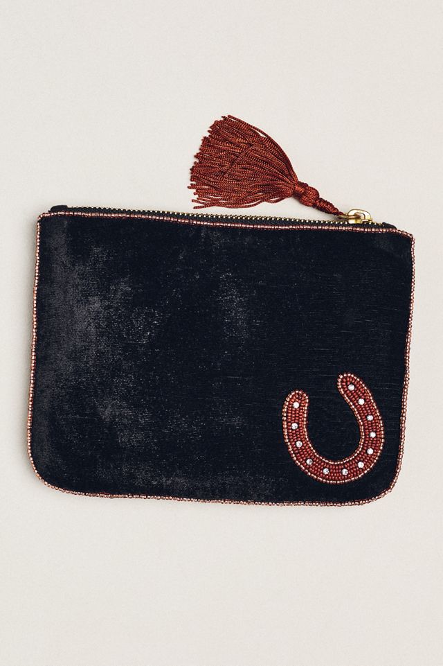 Fiona Medium Beaded Pouch #1