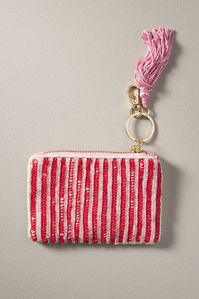 Beaded Coin Purse: Garden Party Edition #1