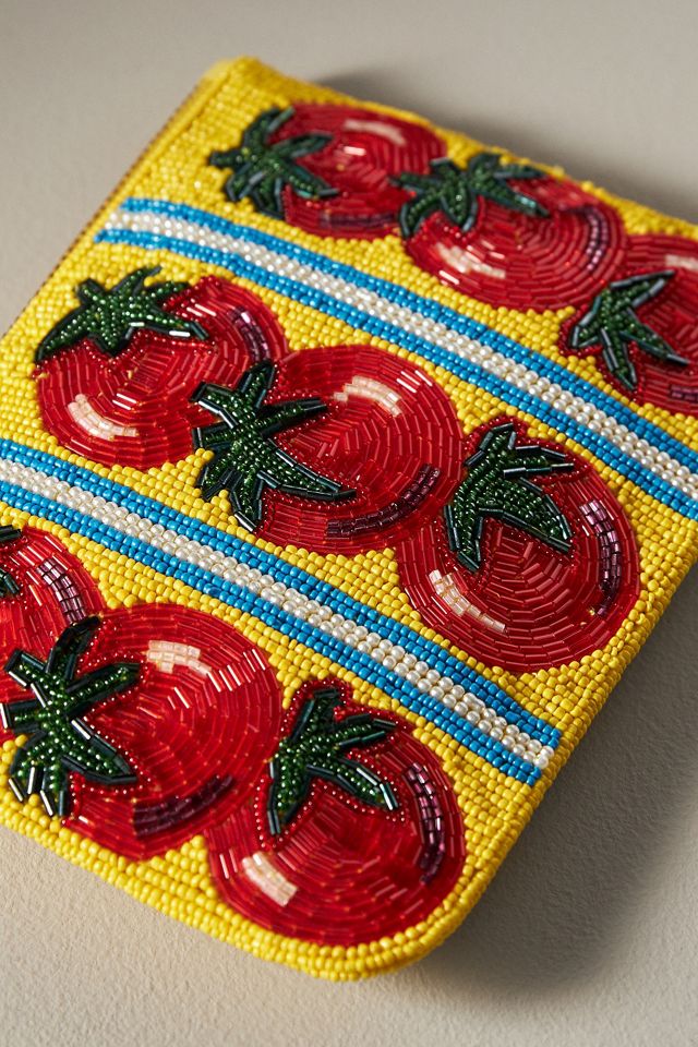 The Fiona Medium Beaded Pouch #2