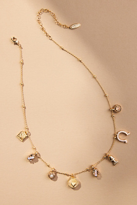 By Anthropologie Western Charm Necklace In Gold