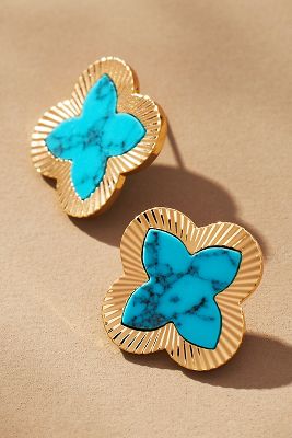 Clover Post Earrings