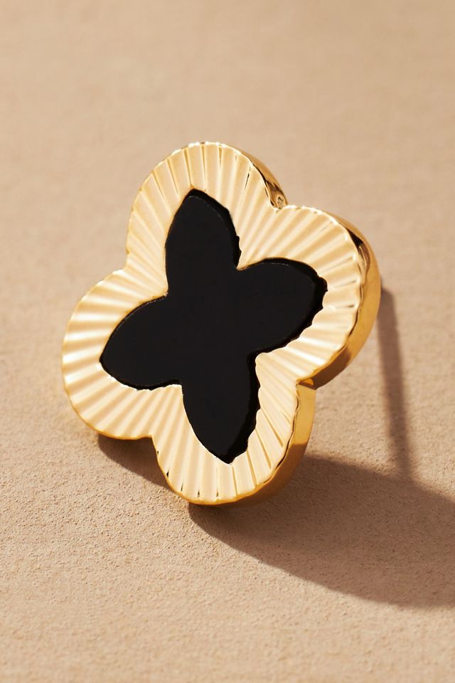 Small Clover Post Earrings #1
