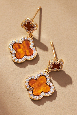 Clover Drop Earrings