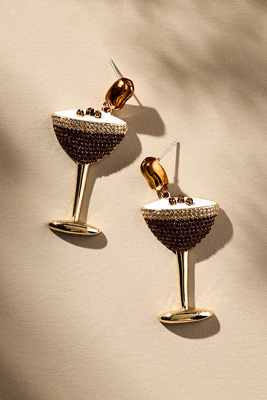 Baublebar Espresso Yourself Drop Earrings In Gold