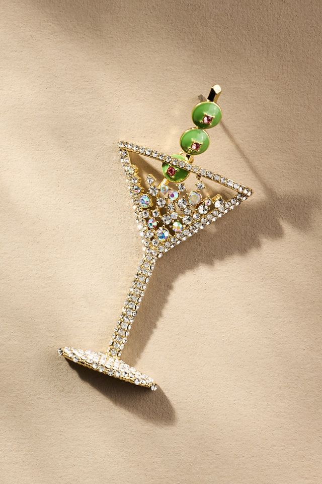 BaubleBar Pimento Memento Dirty Martini Drop Earrings #1