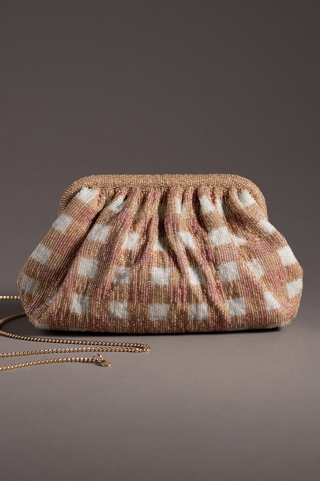 Beaded Wildflower Clutch #1