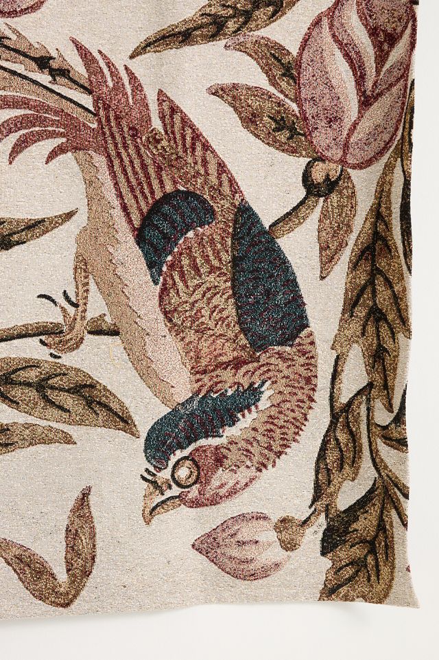 Caliope Bird Woven Tapestry | Unique Wall Decor