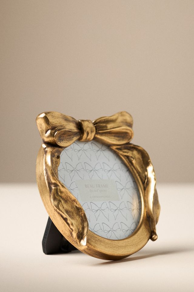 Beau Bow Gold Picture Frame #2