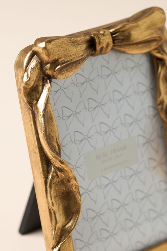 Beau Bow Gold Picture Frame #5