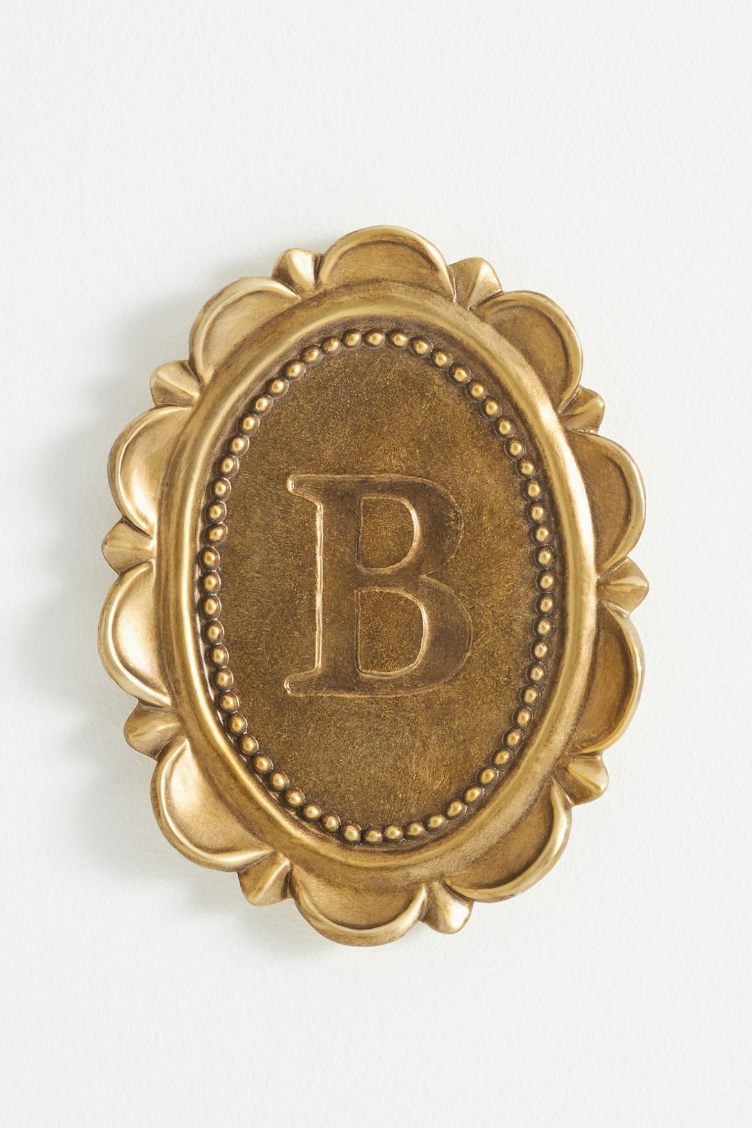Louisa Monogram Gallery Wall Charm - B, One Size